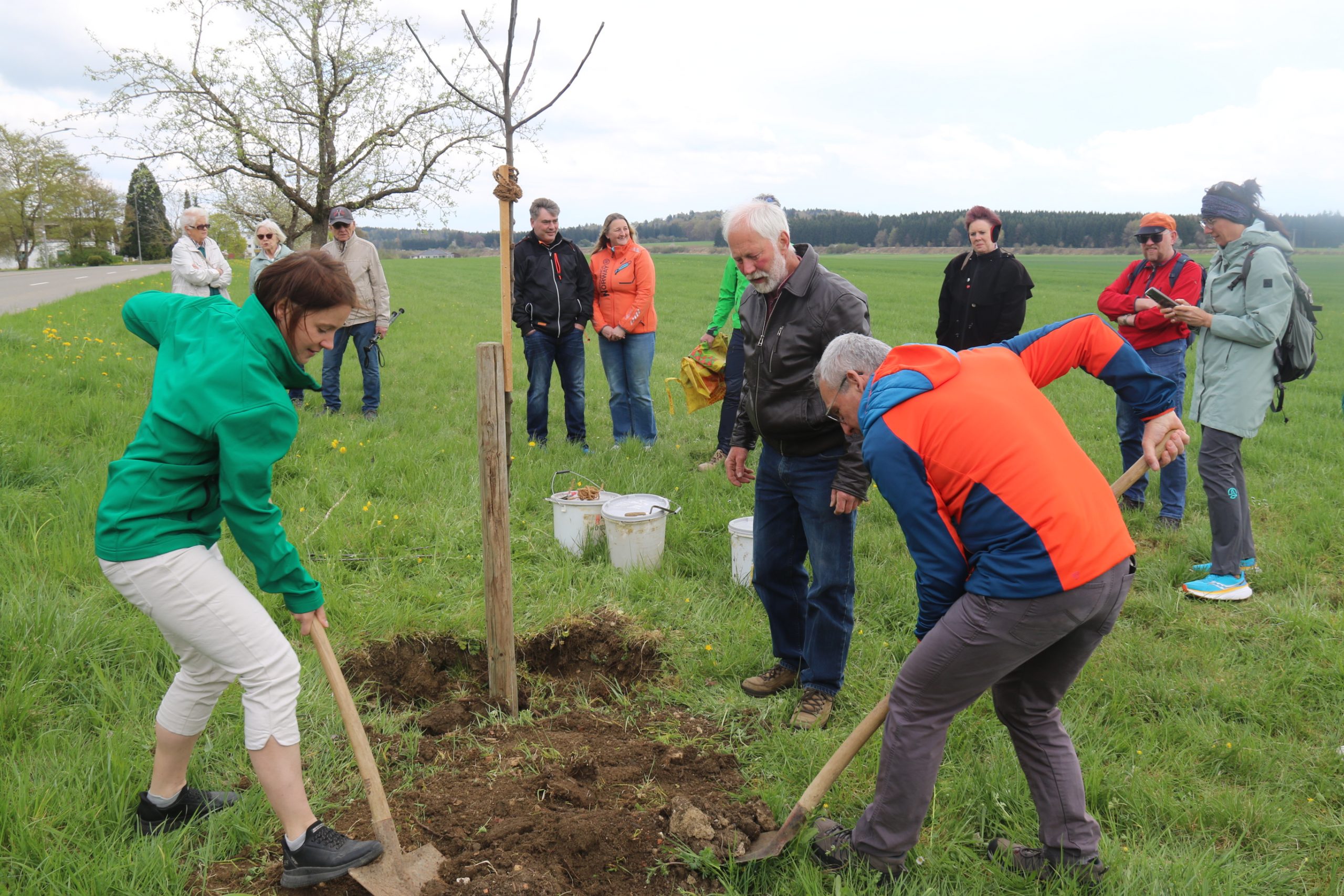 Tag des Baumes 2026 – Neuhauser pflanzen einen Apfelbaum 